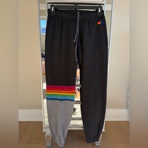🌈RARE🌈 Aviator Nation 7️⃣STRIPE Joggers